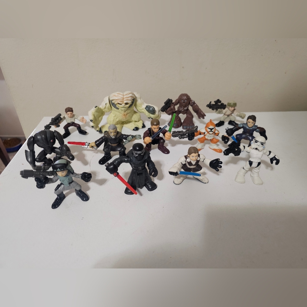 Star Wars Galactic Heroes Set Of 15